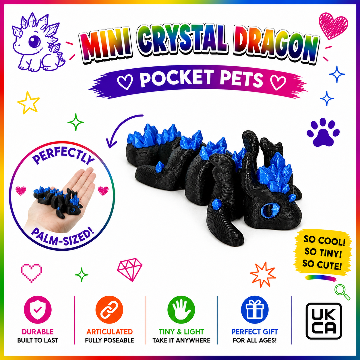 Mini Crystal Dragon