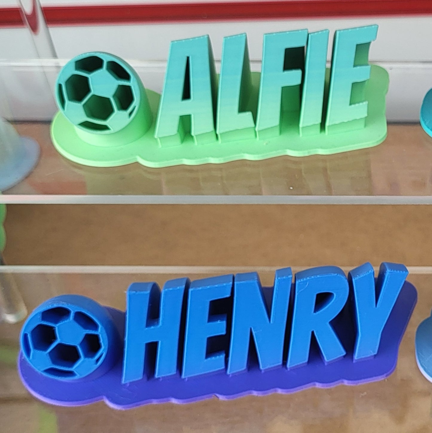 3d printed desk name sign