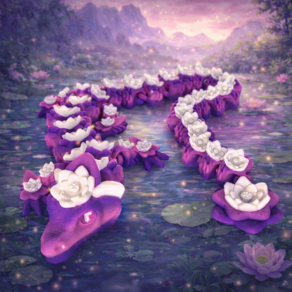 Sacred Lotus Dragon