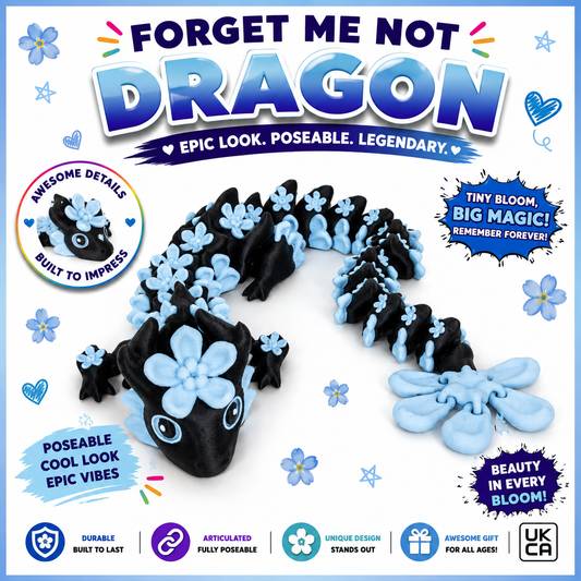 Forget Me Not Dragon