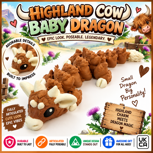 Highland Cow Dragon