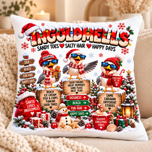 Winter Ingoldmells Cushion