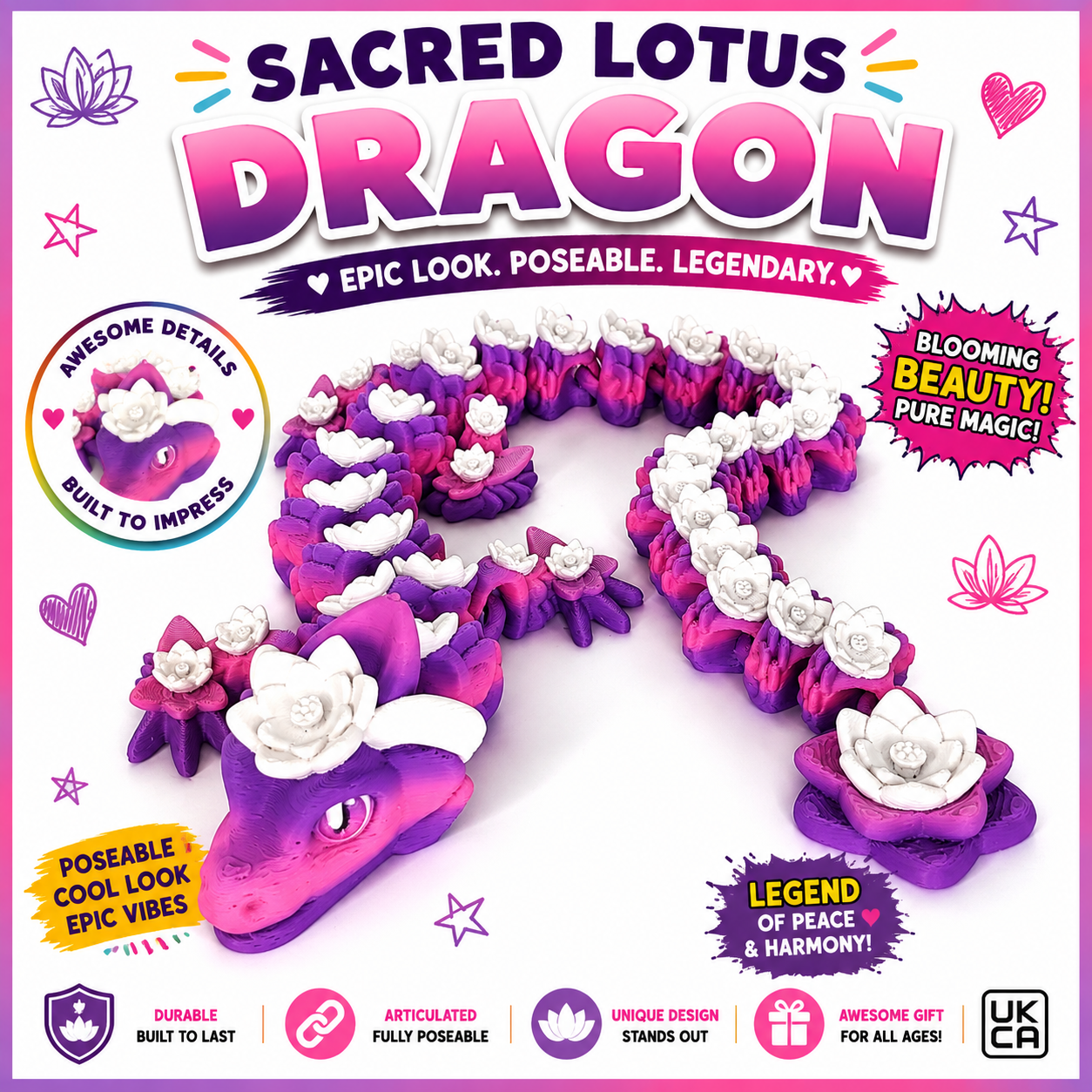 Sacred Lotus Dragon